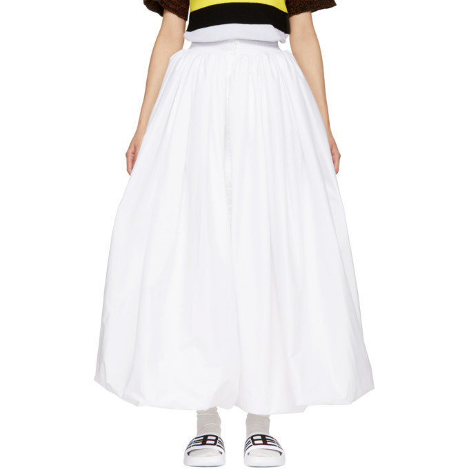 Anton Belinskiy White Padded Skirt