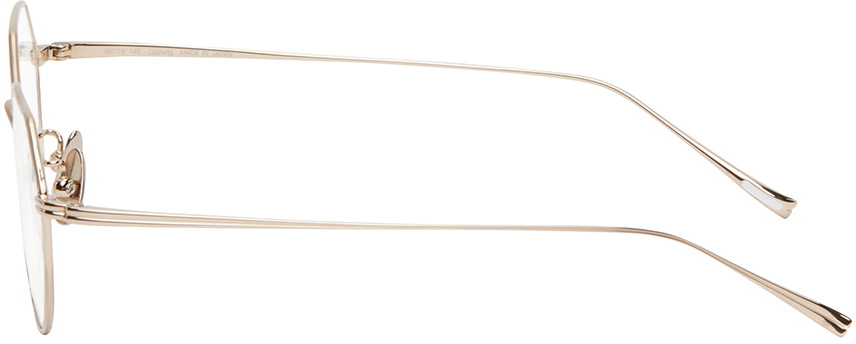 YUICHI TOYAMA. Gold Ludwig Glasses