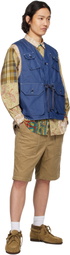 Engineered Garments Blue C-1 Denim Vest