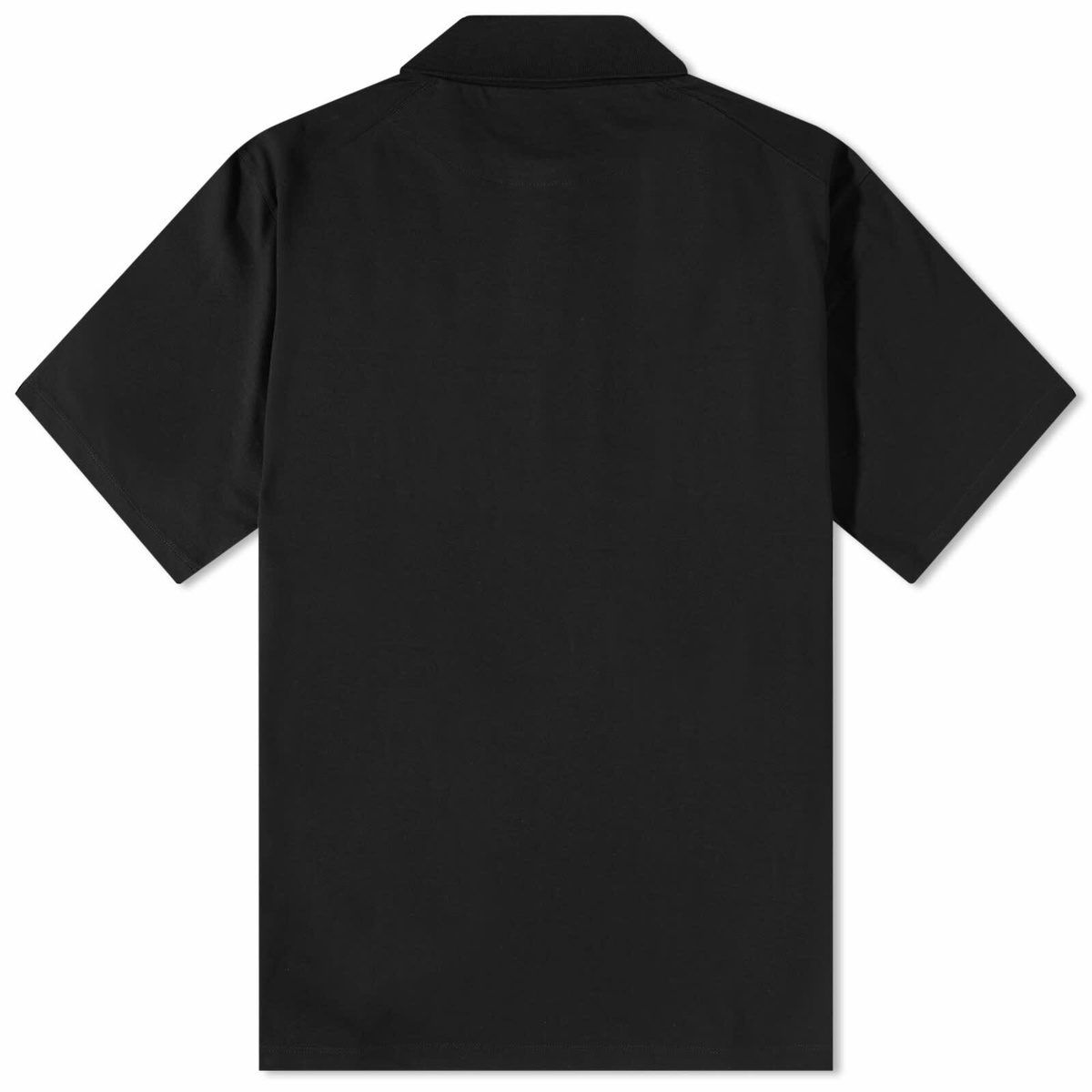 Y-3 ワイスリー SHORT SLEEVE POLO Y-3 Short Sleeve Polo Shirt in Black Y-3