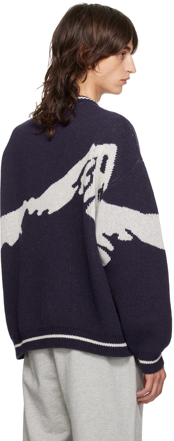 Carne Bollente Navy 'S'Kiss Champions' Sweater
