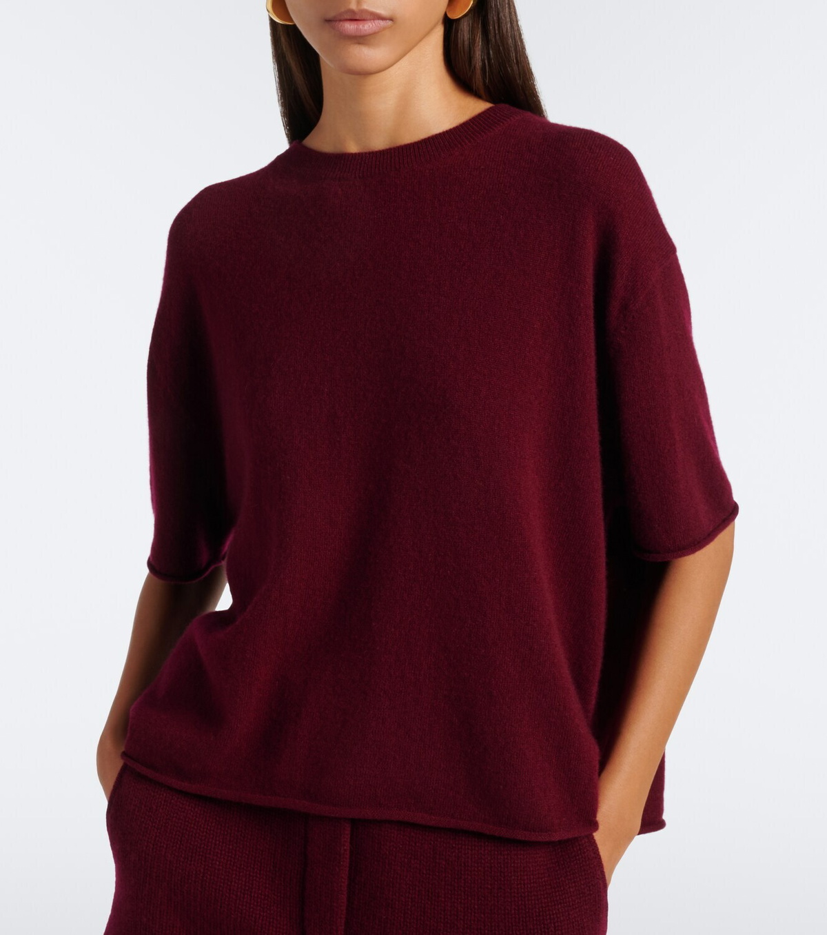 Lisa Yang Cila cashmere T-shirt