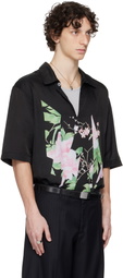 OUR LEGACY WORK SHOP Emporio Armani Black Pantelleria Shirt