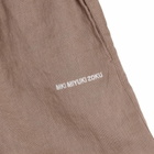 MKI Men's Linen Shorts in Mushroom