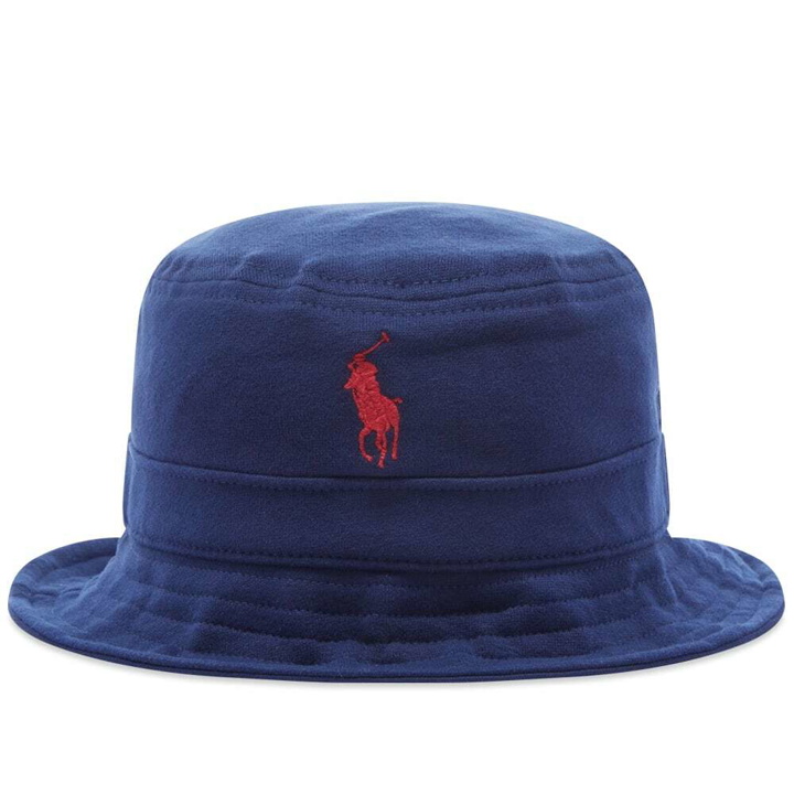 Photo: Polo Ralph Lauren Men's Bucket Hat in Cruise Navy