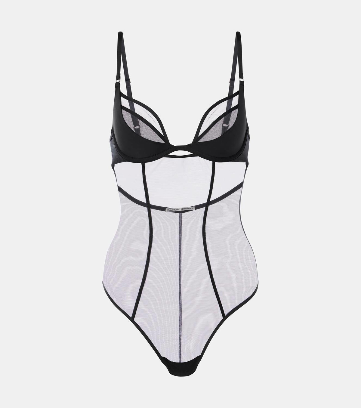 Nensi Dojaka x Calvin Klein tulle bodysuit Nensi Dojaka