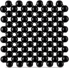 Pien Studios SSENSE Exclusive Black Glossy Beads Large Coaster