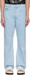 Nanushka Blue Gannon Jeans