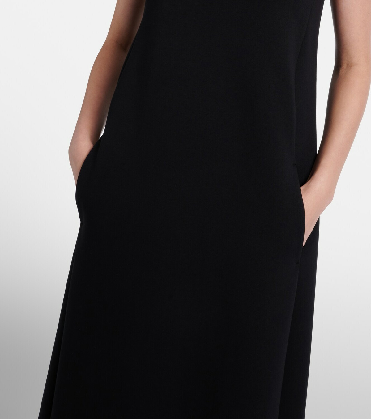 'S Max Mara Eremi cotton-blend jersey midi dress