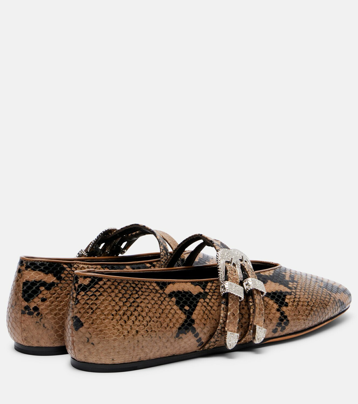 Le Monde Béryl Classic Claudia leather Mary Jane flats