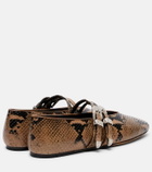 Le Monde Béryl Classic Claudia leather Mary Jane flats