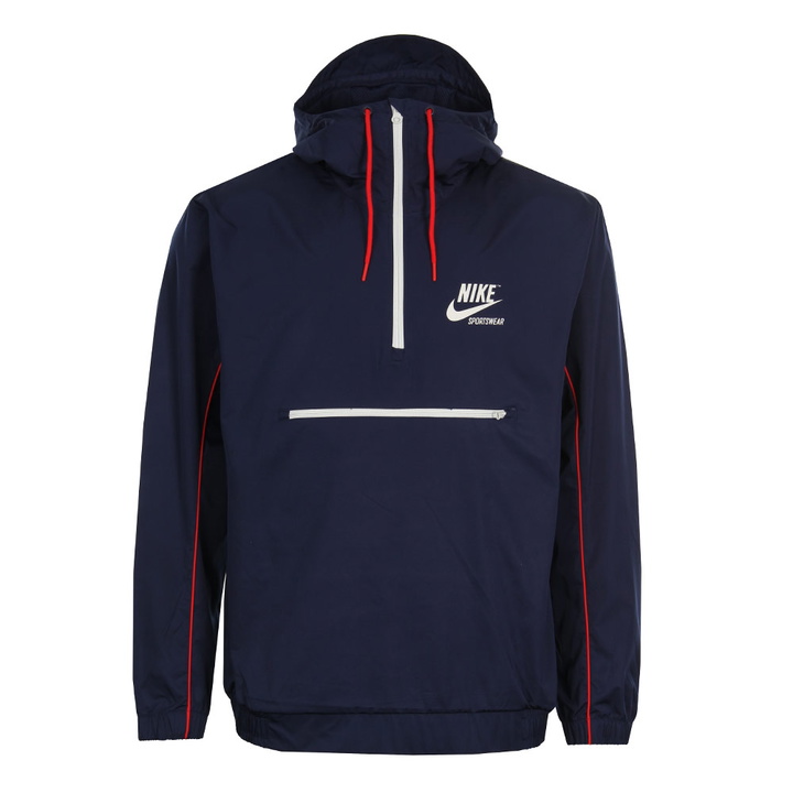 Photo: Half Zip Windbreaker - Navy