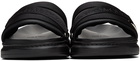 Alexander McQueen Black Logo Slides