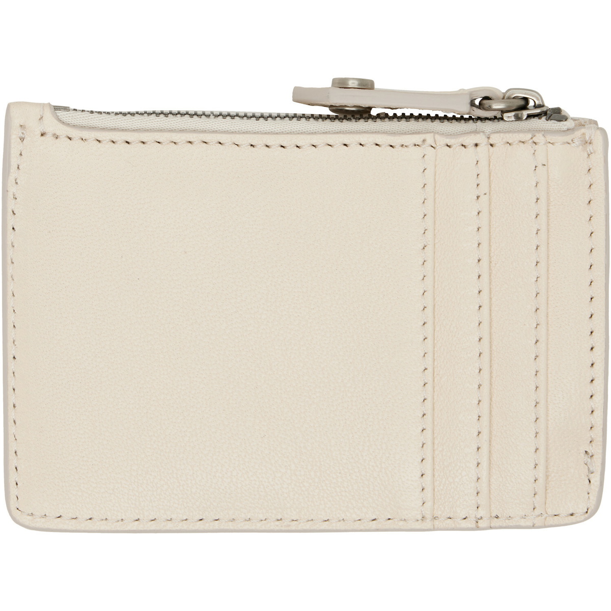 Vivienne Westwood Off-White Slim Long Card Holder