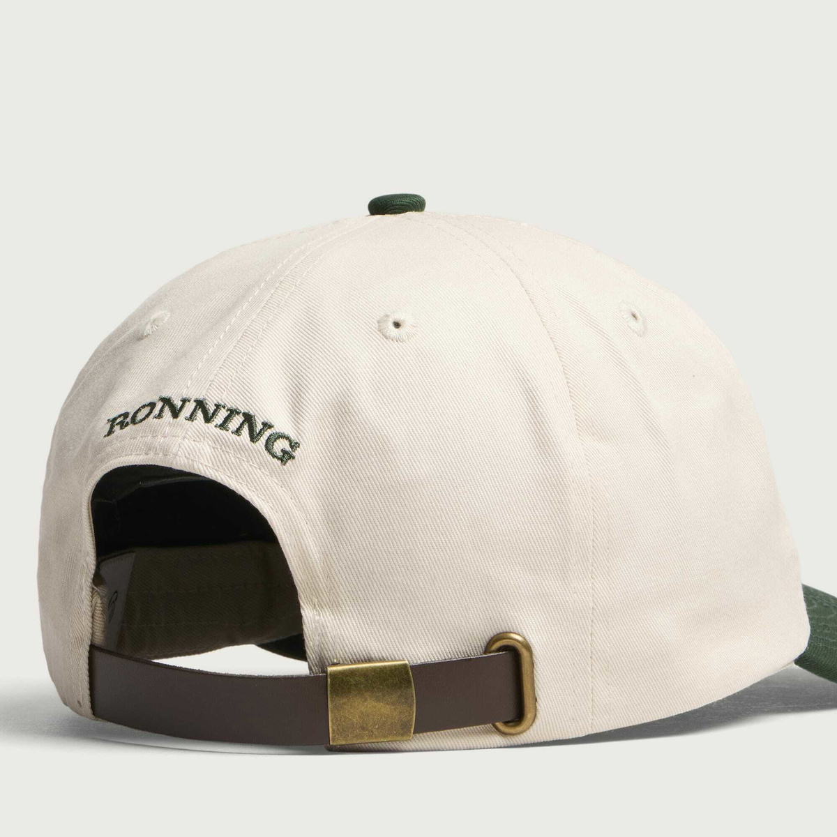 Ronning Men's Uniform Cap in Green/Ecru