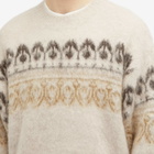 Isabel Marant Men's Dullyh Mohair Jumper in Khaki