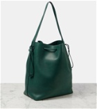 The Row Belvedere leather bucket bag
