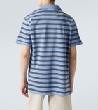 Prada Striped cotton polo shirt