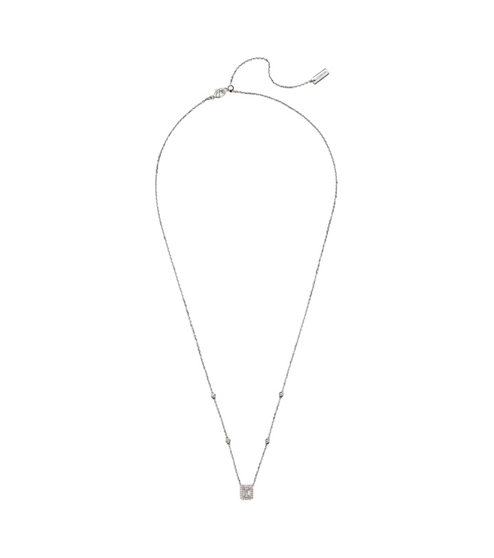 Photo: Messika Joy 18kt white gold pendant necklace with diamonds