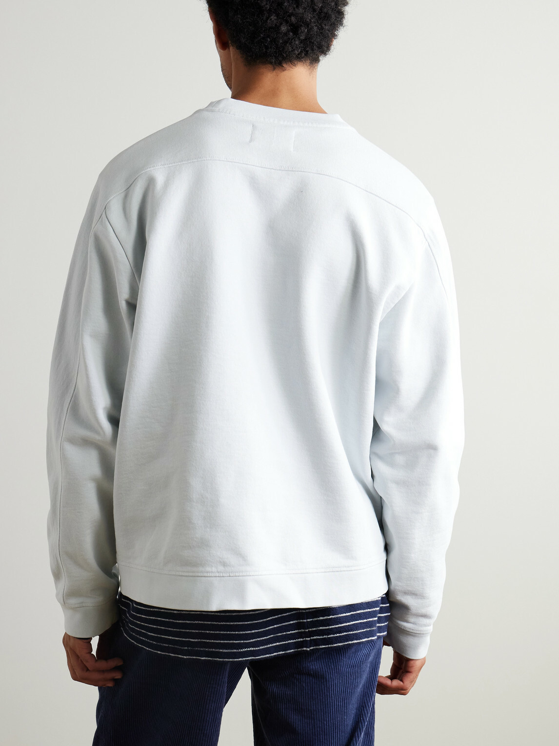 Folk - Prism Cotton-Jersey Sweatshirt - Gray
