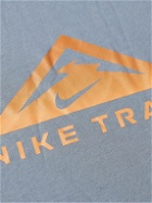 Nike Running - Trail Printed Dri-FIT T-Shirt - Blue