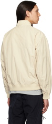 A-COLD-WALL* Beige Imprint Bomber Jacket