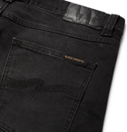 Nudie Jeans - Lean Dean Slim-Fit Tapered Organic Stretch-Denim Jeans - Men - Black