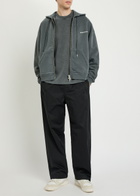 Mki Miyuki Zoku Uniform Hooded Cotton-blend Sweatshirt Black Other
