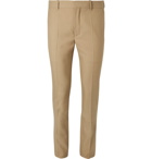 Balenciaga - Skinny-Fit Virgin Wool-Blend Trousers - Men - Sand