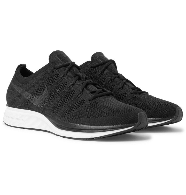 Photo: Nike - Flyknit Trainer Sneakers - Men - Black