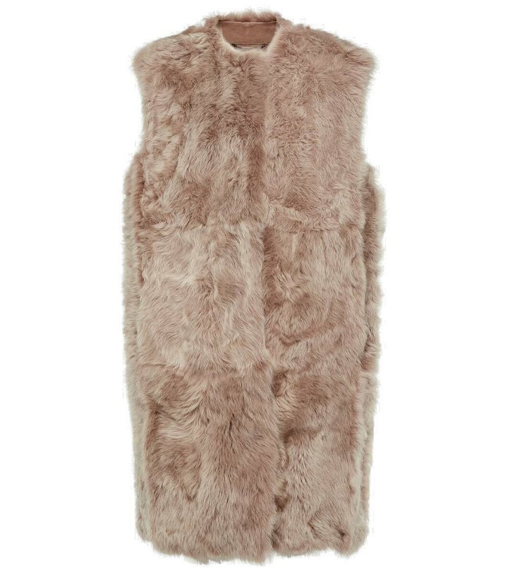 Photo: Dolce&Gabbana Shearling vest