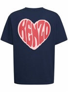 KENZO PARIS - Heart Print Oversized Cotton T-shirt