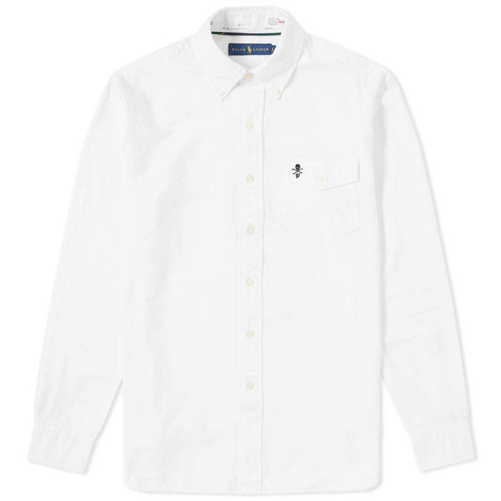 Photo: Polo Ralph Lauren Skull & Crossbones Pocket Oxford Shirt White