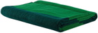 Tekla Green Block Stripes Beach Towel