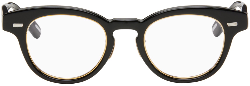 YUICHI TOYAMA. SSENSE Exclusive Black Ind Sunglasses