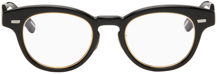 Photo: YUICHI TOYAMA. SSENSE Exclusive Black Ind Sunglasses