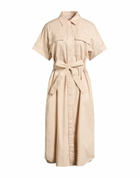 Peserico Womens Midi dress in Beige