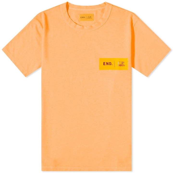 Photo: END. x C.P. Company ‘Adapt’ Plated Fluo Jersey T-shirt in Orange