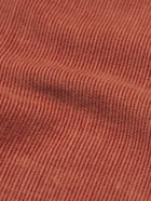 Folk - Garment-Dyed Cotton-Corduroy Shirt - Red