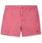 Polo Ralph Lauren - Washed Cotton-Blend Twill Shorts - Pink