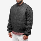 Daily Paper Men's Rasul Bomber Jacket in Black