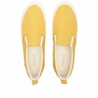 YMC Men's Slip-On Sneakers in Yellow