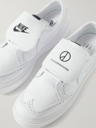 Nike - Peaceminusone Kwondo1 Leather Sneakers - White