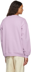 Dime Purple Classic Outline Sweatshirt