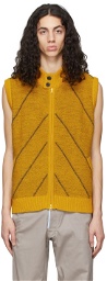Kiko Kostadinov Yellow Acrylic Vest