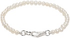 Hatton Labs White Mini Pearl Bracelet