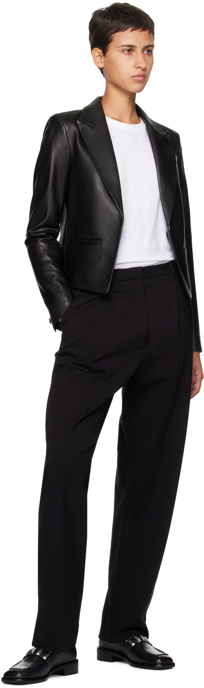 rag & bone Black Elle Leather Jacket