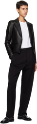 rag & bone Black Elle Leather Jacket