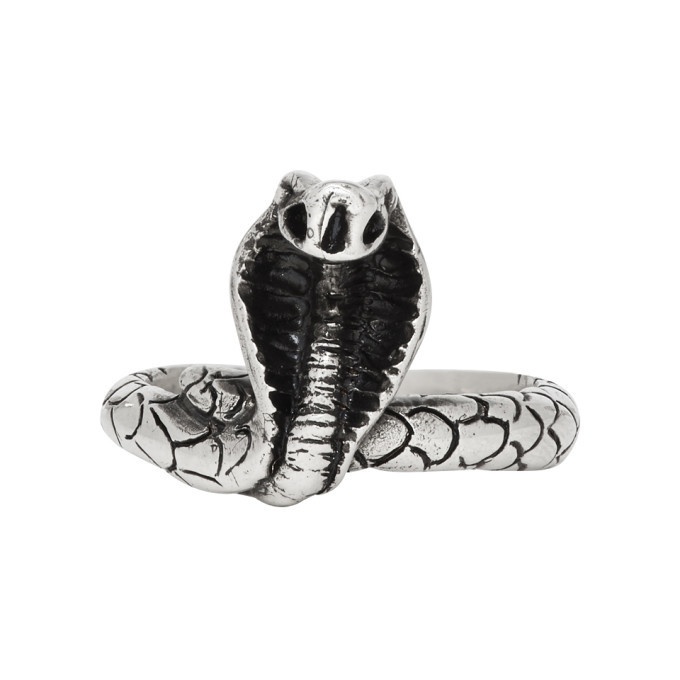 Photo: Saint Laurent Silver Cobra Ring