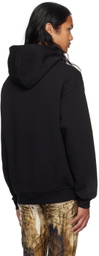 Vivienne Westwood Black Spray Orb Hoodie